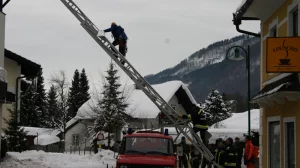 Schneeeinsatz GRÜNAU